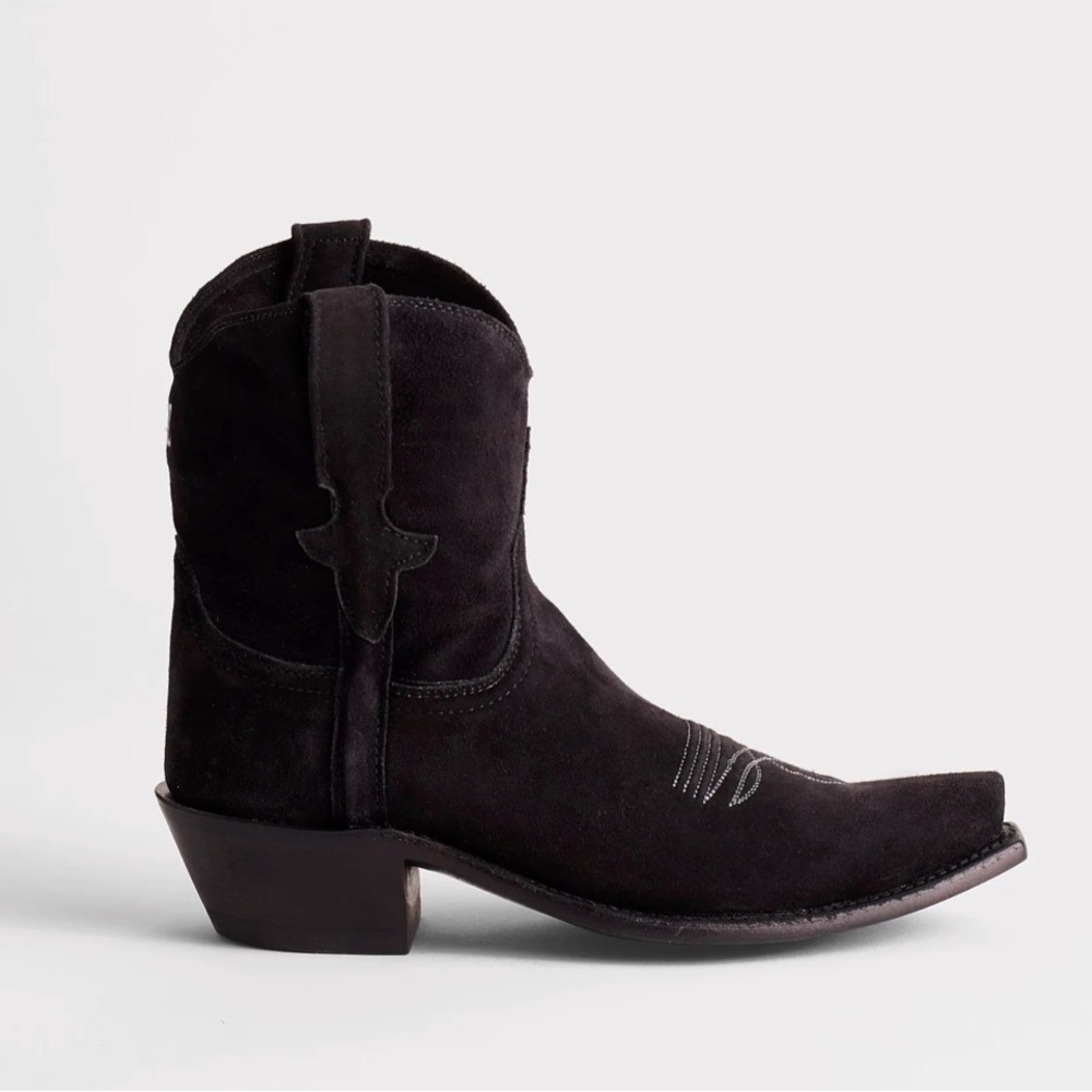 Lucchese ELENA in black suede